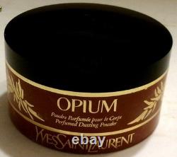 VINTAGE OPIUM By YSL YVES SAINT LAURENT 5.2oz 150g PERFUMED DUSTING POWDER WOB