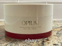 VINTAGE Opium by Yves Saint Laurent Satin Dusting Powder (5.2 fl oz) Sealed