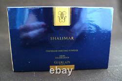 VINTAGE RETIRED SHALIMAR PERFUMED DUSTING POWDER 4.4OZ GUERLAIN PARIS NEW With BOX