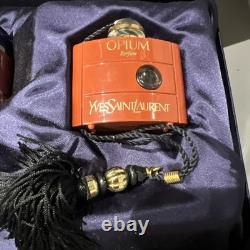 VINTAGE YSL OPIUM PERFUMED DUST POWDER 5.2oz, Parfum Extrait 7.5ml & Body Cream