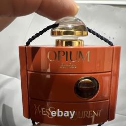 VINTAGE YSL OPIUM PERFUMED DUST POWDER 5.2oz, Parfum Extrait 7.5ml & Body Cream