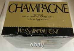 VINTAGE Yves Saint Laurent Champagne Perfumed Dusting Powder 5.2oz/150g SEALED