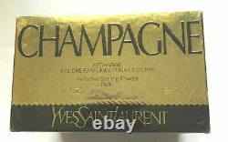 VINTAGE Yves Saint Laurent Champagne Perfumed Dusting Powder 5.2oz/150g SEALED
