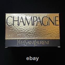 VINTAGE Yves Saint Laurent Champagne Perfumed Dusting Powder 5.2oz SEALED Refill