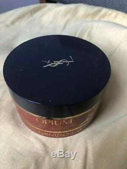 VINTAGE Yves Saint Laurent OPIUM Perfumed DUSTING Powder Unused Bath Powder