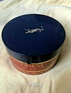 VINTAGE Yves Saint Laurent OPIUM Perfumed DUSTING Powder Unused Bath Powder