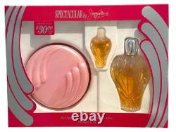 VIntage Joan Collins Spectacular Perfume, EDT Spray & Dusting Powder Set/Boxed