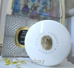 VTG 1960s Guerlain SHALIMAR 8 Oz (227g) Dusting Powder with Puff