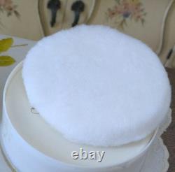 VTG 1960s Guerlain SHALIMAR 8 Oz (227g) Dusting Powder with Puff