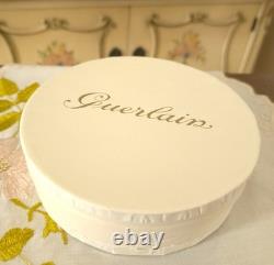 VTG 1960s Guerlain SHALIMAR 8 Oz (227g) Dusting Powder with Puff