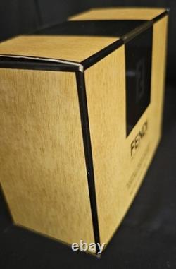 VTG 1980s FENDI Perfumed Body Powder 5.3 oz 150g Bethco Boxed Rare Unused