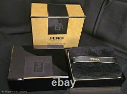 VTG 1980s FENDI Perfumed Body Powder 5.3 oz 150g Bethco Boxed Rare Unused