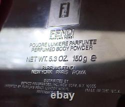 VTG 1980s ORIGINAL BethCo Classic FENDI Perfumed Body Dusting Powder 5.3 Oz 150g