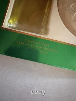 VTG Coty Emeraude 2 Pc Gift Set 1.5oz Cologne Spray & Dusting Powder In Box
