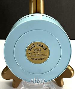 VTG. Elizabeth Arden BLUE GRASS Perfumed Dusting Powder 4 OZ. Sealed, Never Used