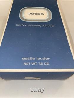 VTG Estee Lauder ESTEE Perfumed Body Powder Dusting Talc 7.5oz 225g NIB Rare