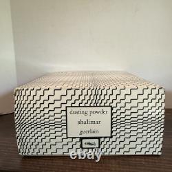 VTG Guerlain Shalimar Perfumed Dusting Powder 8 Oz. Sealed Container Talc