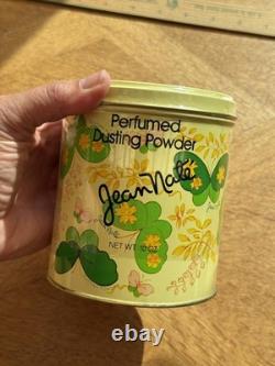 VTG Jean Nate Perfumed Dusting Powder 10 oz Tin SEALED