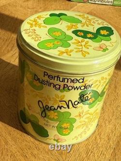 VTG Jean Nate Perfumed Dusting Powder 10 oz Tin SEALED