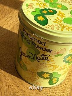 VTG Jean Nate Perfumed Dusting Powder 10 oz Tin SEALED