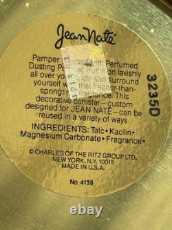 VTG Jean Nate Perfumed Dusting Powder 10 oz Tin SEALED