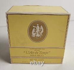 VTG NEW Nina Ricci L'AIR DU TEMPS Perfumed Dusting Body Powder Refill 6oz sealed