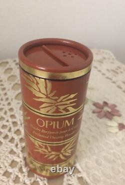 VTG NEW YSL OPIUM PERFUMED DUSTING POWDER 1.25oz/35g New