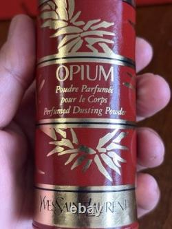 VTG NEW YSL OPIUM PERFUMED DUSTING POWDER 1.25oz/35g New