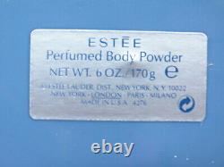 VTG NOS 90s ESTEE Perfume Body Powder Estee Lauder Dusting Talc 6oz RARE DISCO