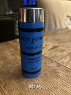 VTG Rive Gauche Yves Saint Laurent YSL Perfume Dusting Powder & Body Lotion