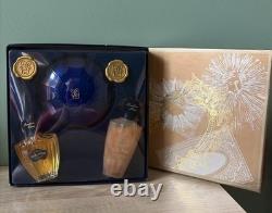 VTG Shalimar Guerlain Paris Eau de Toilette, Shower Gel, Dusting Powder Gift Set