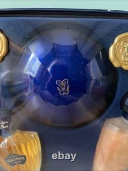 VTG Shalimar Guerlain Paris Eau de Toilette, Shower Gel, Dusting Powder Gift Set