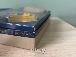 VTG Shalimar Guerlain Paris Eau de Toilette, Shower Gel, Dusting Powder Gift Set