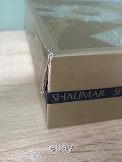 VTG Shalimar Guerlain Paris Eau de Toilette, Shower Gel, Dusting Powder Gift Set