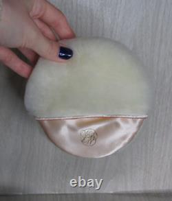 VTG Viviane Woodard Pensees Talc Fragrance Body Powder Puff 9 oz Not Sealed READ