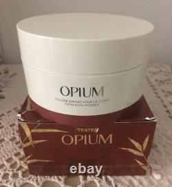 VTG YSL OPIUM PERFUMED SATIN DUSTING POWDER 5.2oz/150g. New (Read Description)