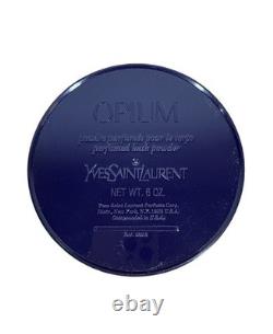 VTG YSL Yves Saint Laurent OPIUM Perfumed Dusting Bath Powder 6.0 oz NEW WithBOX