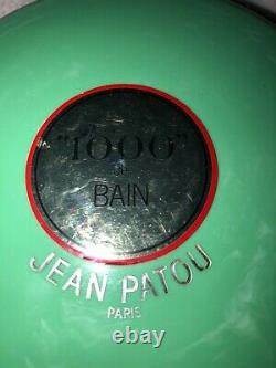 Vintage 1000 De Bain Jean Patou Perfumed Dusting Powder 7 Oz-Looks Unused! RARE