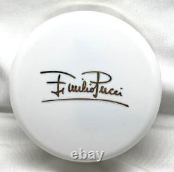 Vintage 1965 Emilio Pucci Perfumes VIVARA 6oz Dusting Powder #7606 MI USA Rare