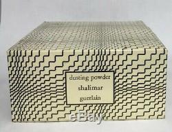 Vintage 1967 Guerlain Shalimar Perfumed Dusting Powder 8.0 oz SEALED Rare HTF