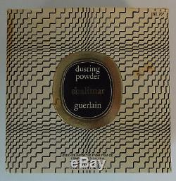 Vintage 1967 Shalimar Guerlain Dusting Powder 8oz Perfume Original Box