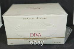 Vintage 1980's Ungaro Diva Perfumed Dusting Powder New in Box 4 oz RARE