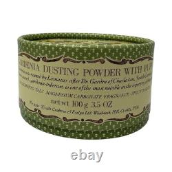 Vintage 1982 Crabtree & Evelyn Gardenia Talc Dusting Powder 3.5 oz Made England