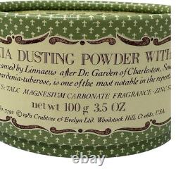 Vintage 1982 Crabtree & Evelyn Gardenia Talc Dusting Powder 3.5 oz Made England