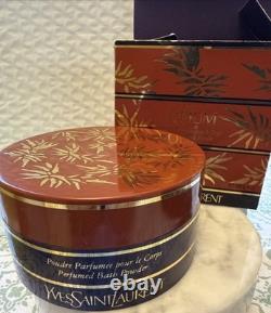 Vintage 4 Oz. Opium Perfumed Dusting/body/bath Powder New Sealed In Box