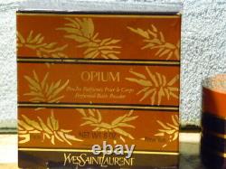 Vintage 6 Oz Opium Perfumed Dusting/body/bath Powder New In Box