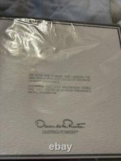 Vintage 6oz Oscar de la Renta Poudre Parfumee Dusting Powder New Sealed