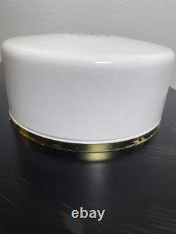 Vintage 8oz CHANEL No. 5 Bath White Dusting Powder with Puff & Screen FULL