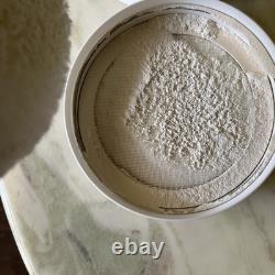 Vintage 8oz CHANEL No. 5 Bath White Dusting Powder with Puff & Screen FULL