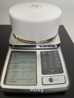 Vintage 8oz CHANEL No. 5 Bath White Dusting Powder with Puff & Screen FULL